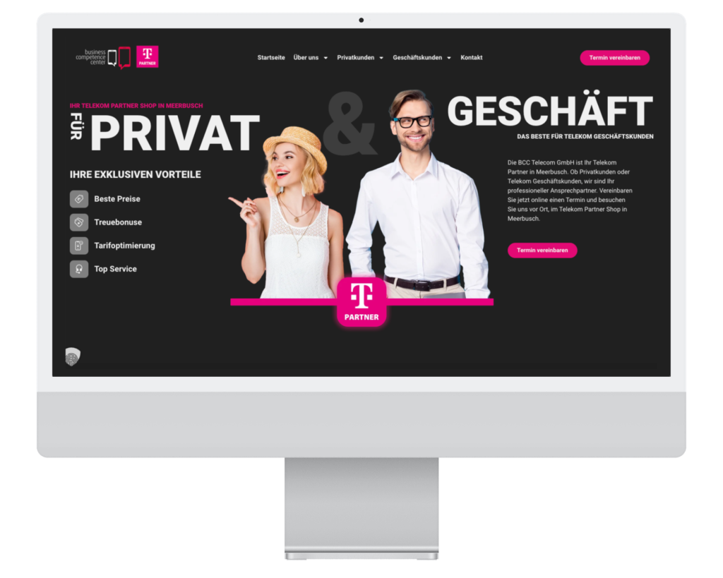 Telekom Partner Shop: Privat- und Geschäftskunden